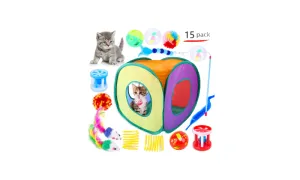 15 Piece Kitten Toys