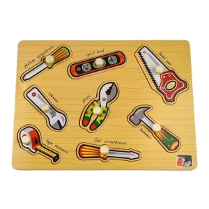 2 in 1 Peg Puzzle - Tools