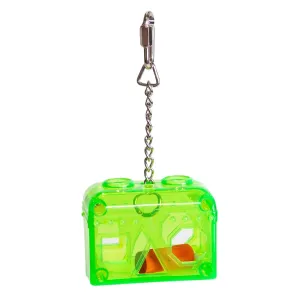 Acrylic Puzzle Box Bird Toy Kazoo