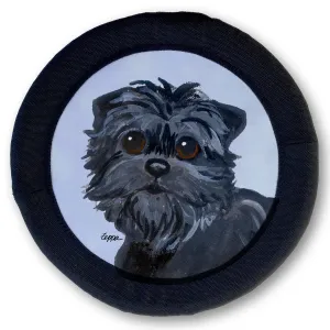 Affenpinscher FOTOFRISBY Flying Dog Disc Toy