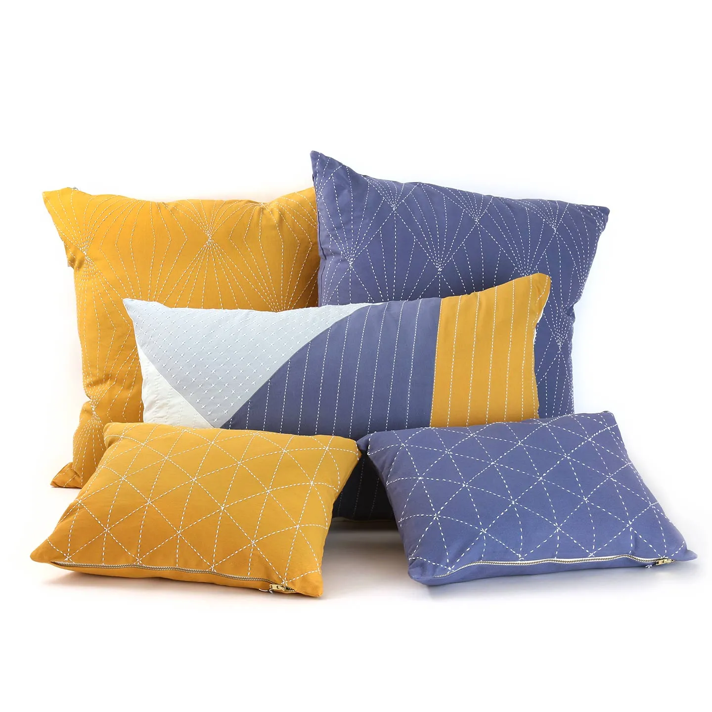 Array Toss Pillow / Mustard