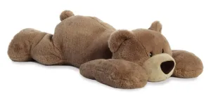 AURORA HUGGA-WUG BEAR TAUPE LYING LARGE