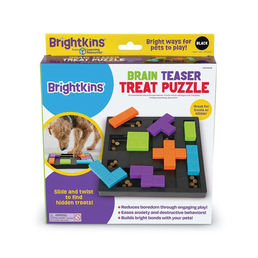 Brightkins Dog Brain Teaser Treat Puzzle