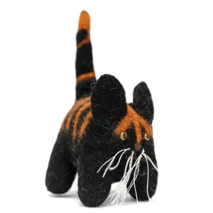 Discover Joy with our Felt Cat Toy Animal | Safe Durable Fun - set of 5 different color