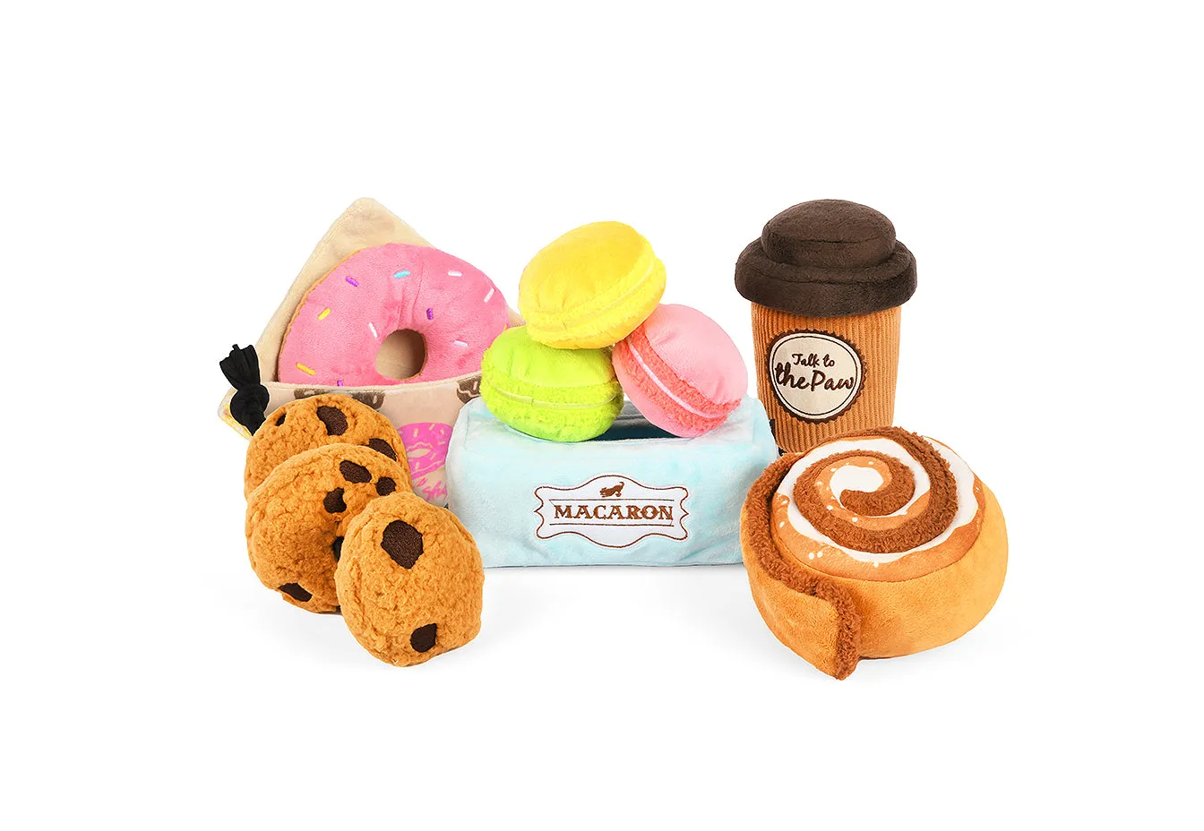 Dog Plush Toy - Pup Cup Café