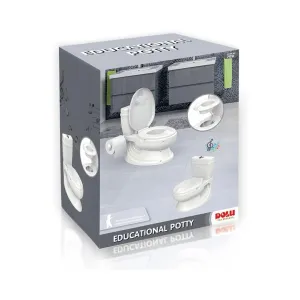 DOLU Educational Potty With Toilet Paper Holder With Sound Effect