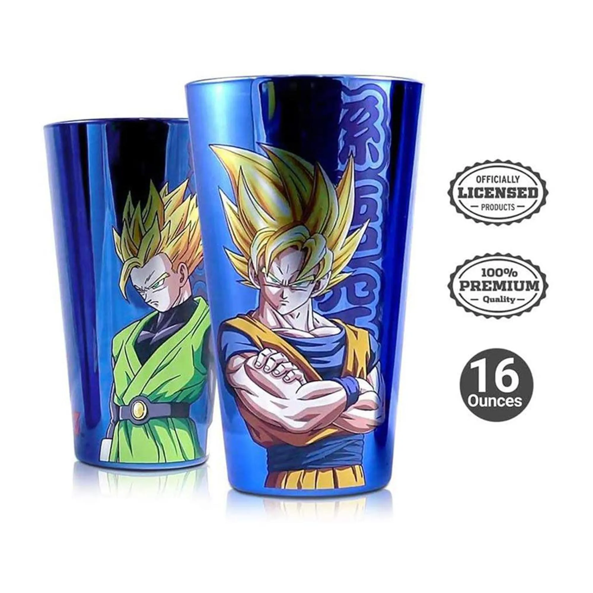 Dragon Ball Z Shenron 16oz Pint Glass Set of 2