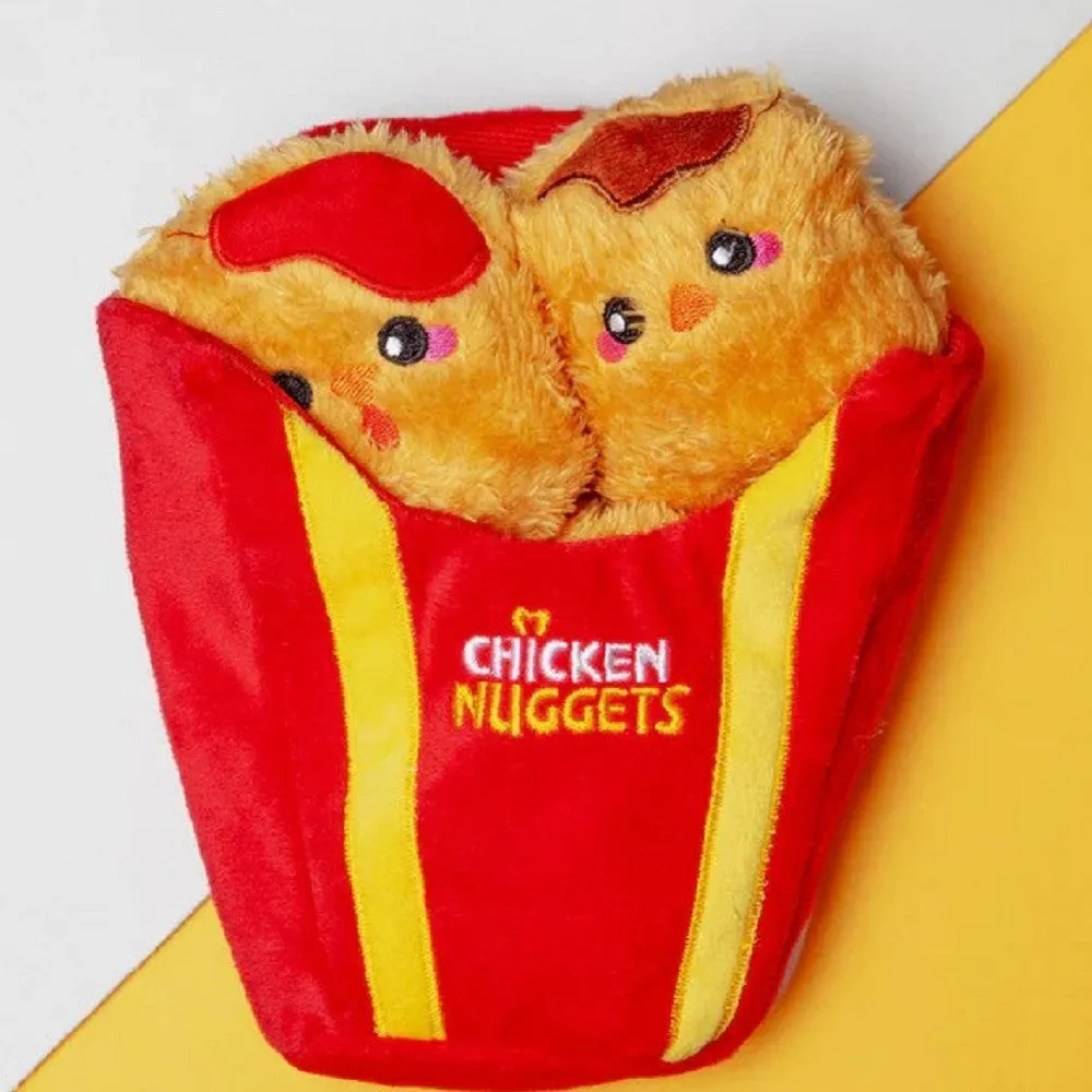 Food Party - Chicken Nuggets Dog Plush Toy