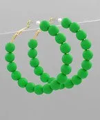 Green Ball Of Fun Hoops