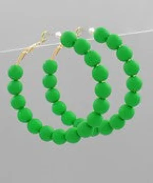 Green Ball Of Fun Hoops