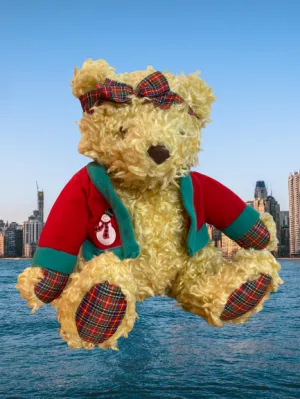 Hallmark "Merrily" Teddy Bear