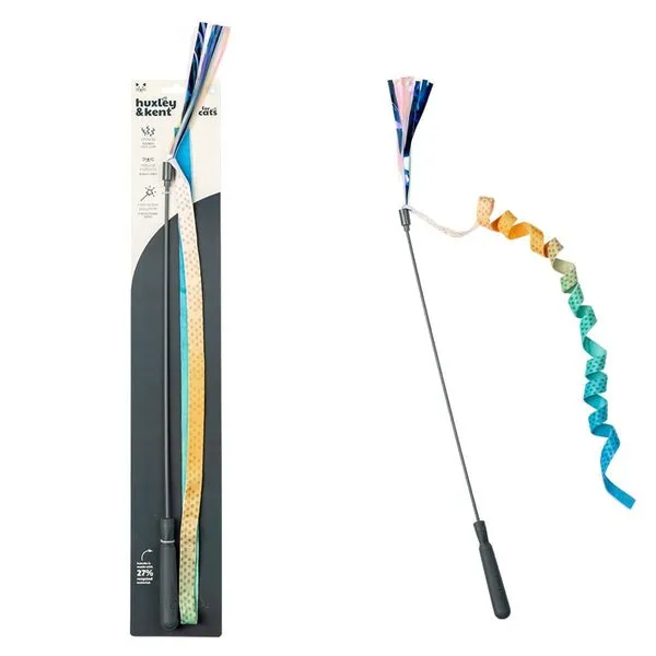 Huxley & Kent Dance & Lure Aqua Cat Wand Toy