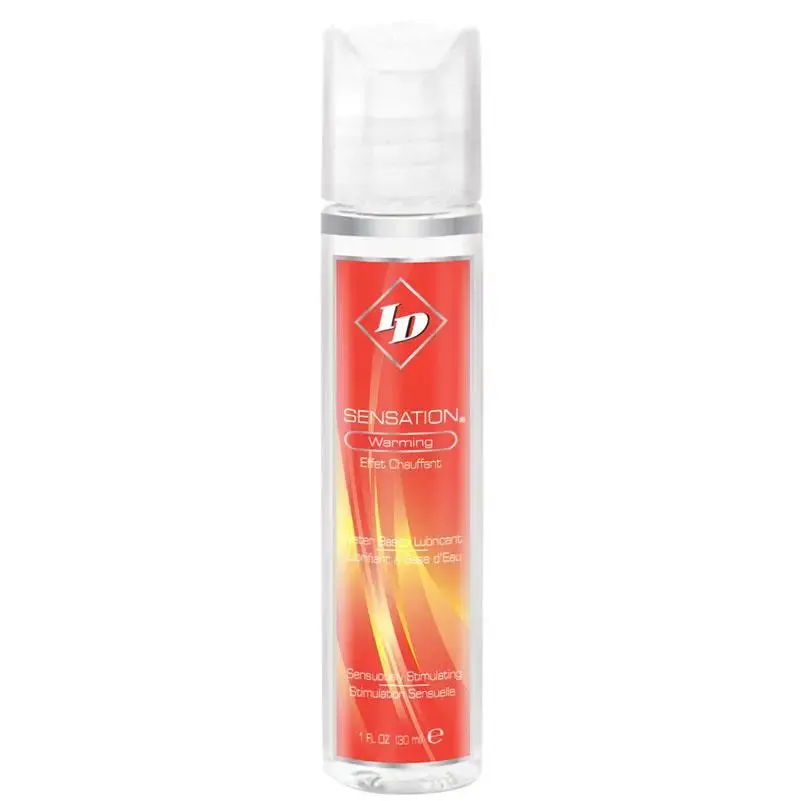 Id Sensation Non-staining Water-based Warming Sex Lube 1 Oz