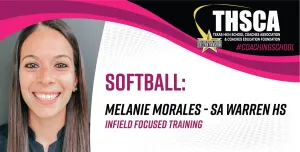 Infield Focused Training - Melanie Morales, SA Warren HS