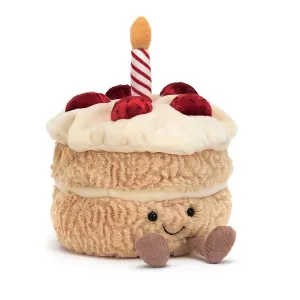 Jellycat Amuseable Birthday Cake 6"