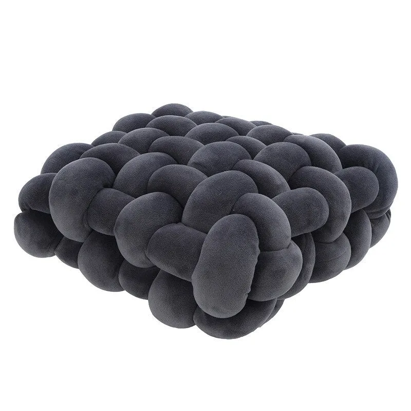 Knotted Ball Decorative Pillow