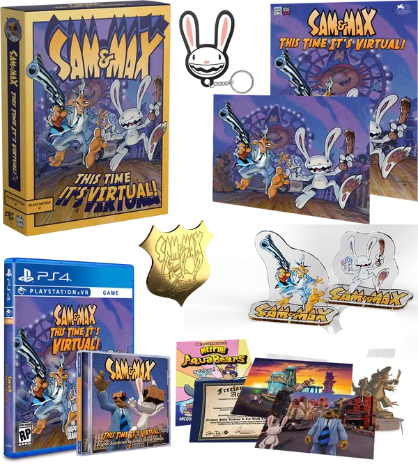 LIMITED RUN #459: SAM & MAX: THIS TIME IT'S VIRTUAL! COLLECTOR’S EDITION (PSVR)