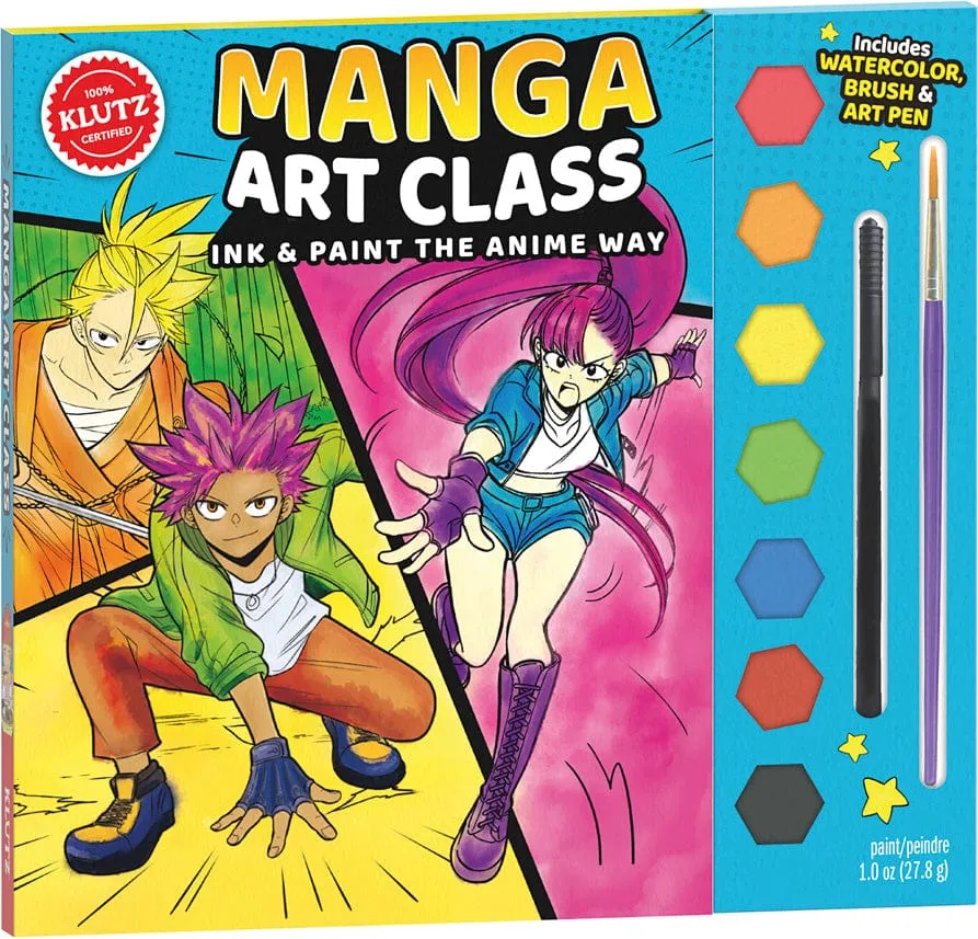 Manga Art Class: Ink & Paint The Anime Way