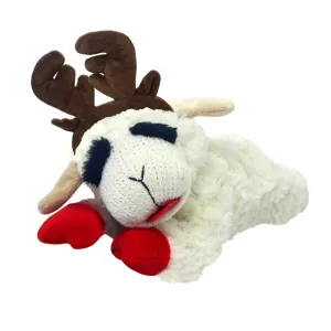 Multipet Holiday Lamb Chop with Antlers 6"