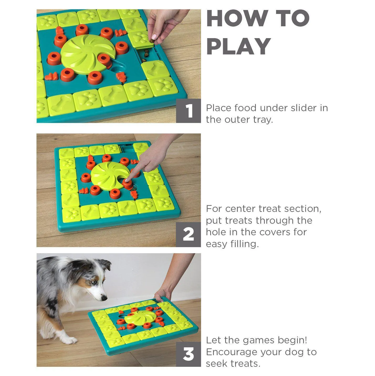 MultiPuzzle Interactive Game Dog Toy