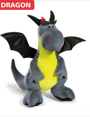 Nici Creatures Dragon Anthracite/Green 45cm Sitting