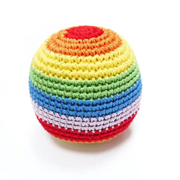 Rainbow Ball Crochet Toy