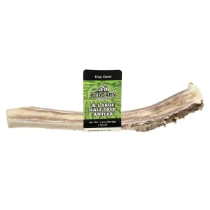 Redbarn Half Deer Antler, Dog Chew, Extra Large