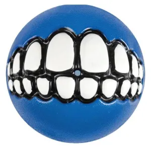 Rogz Grinz Ball Medium Dog Toy Blue