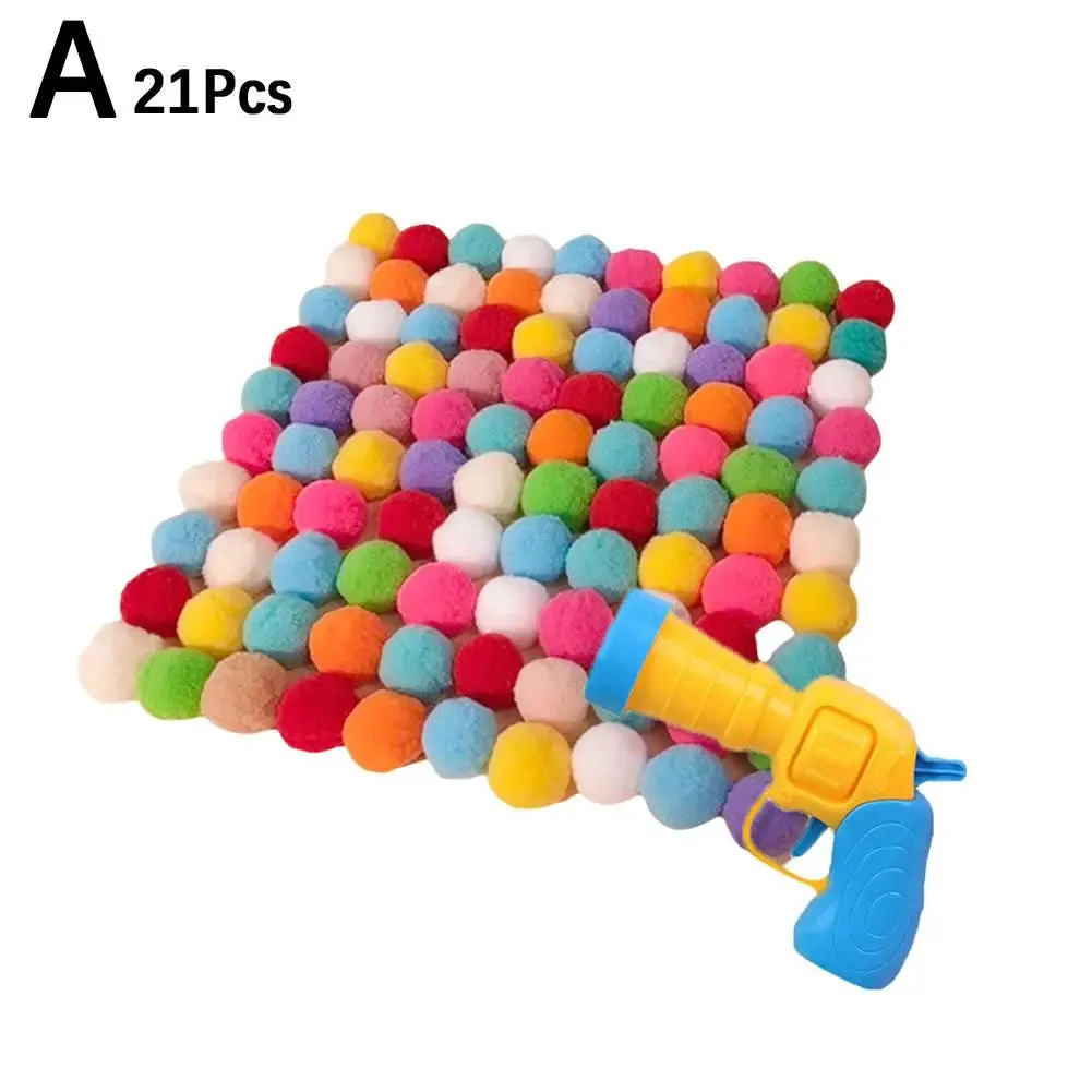 Silent Plush Ball Launcher: Fun Interactive Toy