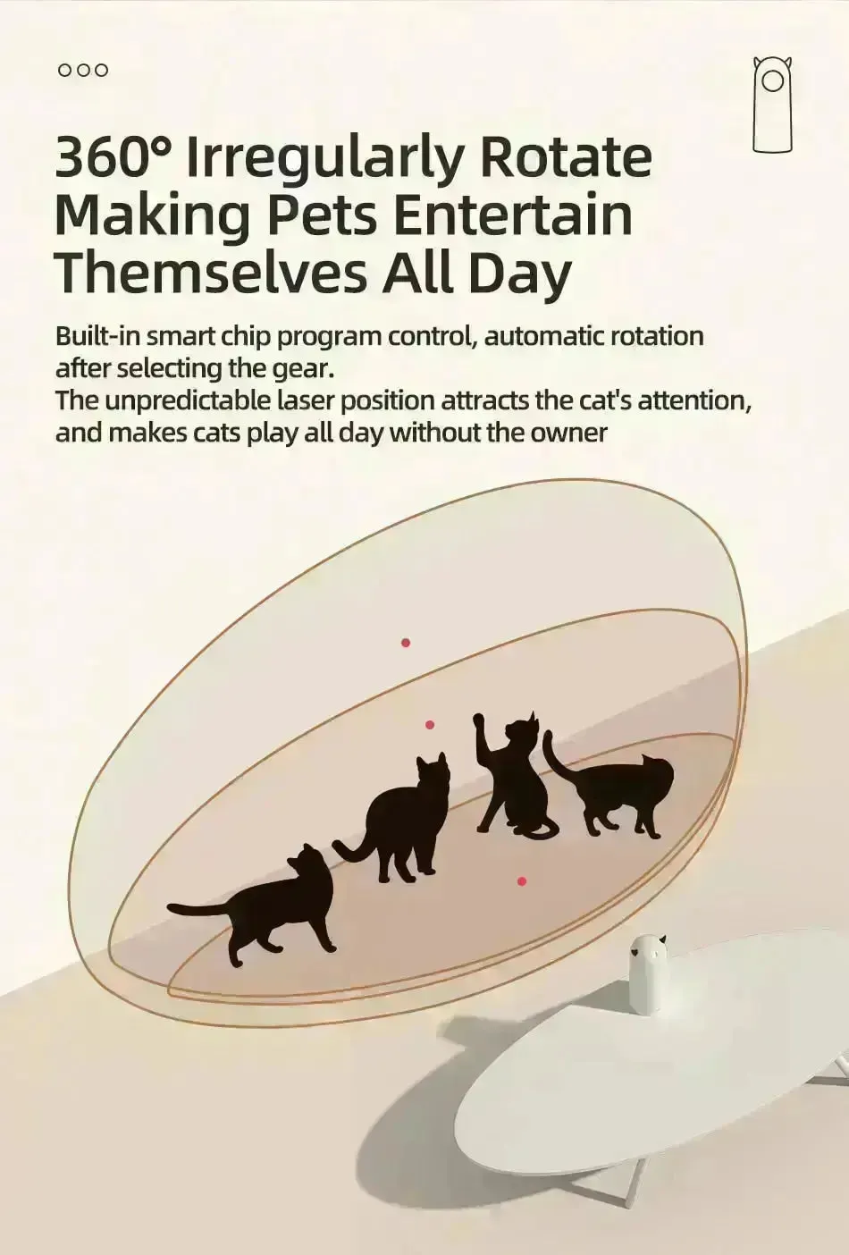 Smart Cat Laser Toy