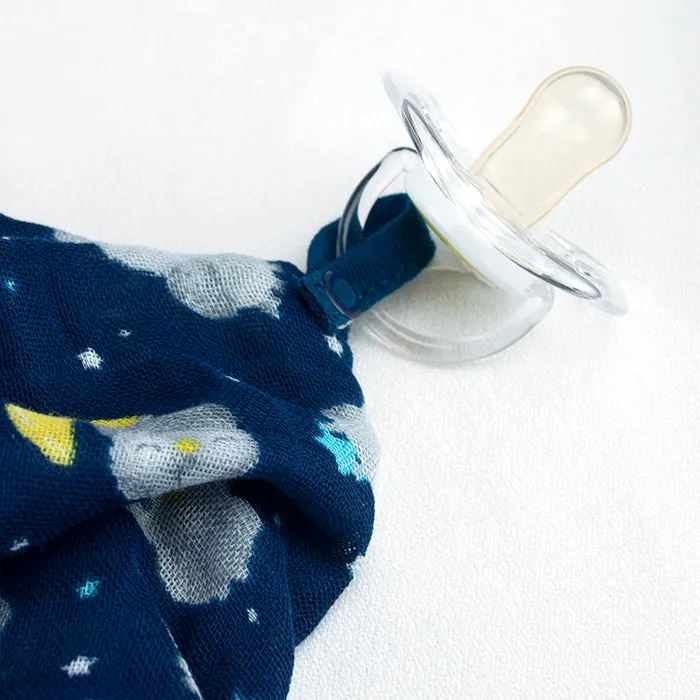 Snuggle Blankie Teether made from Organic Cotton-3mo 