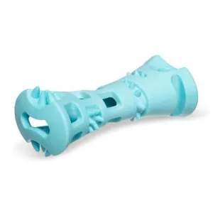 Totally Pooched Chew N Stuff Rubber Toy Teal