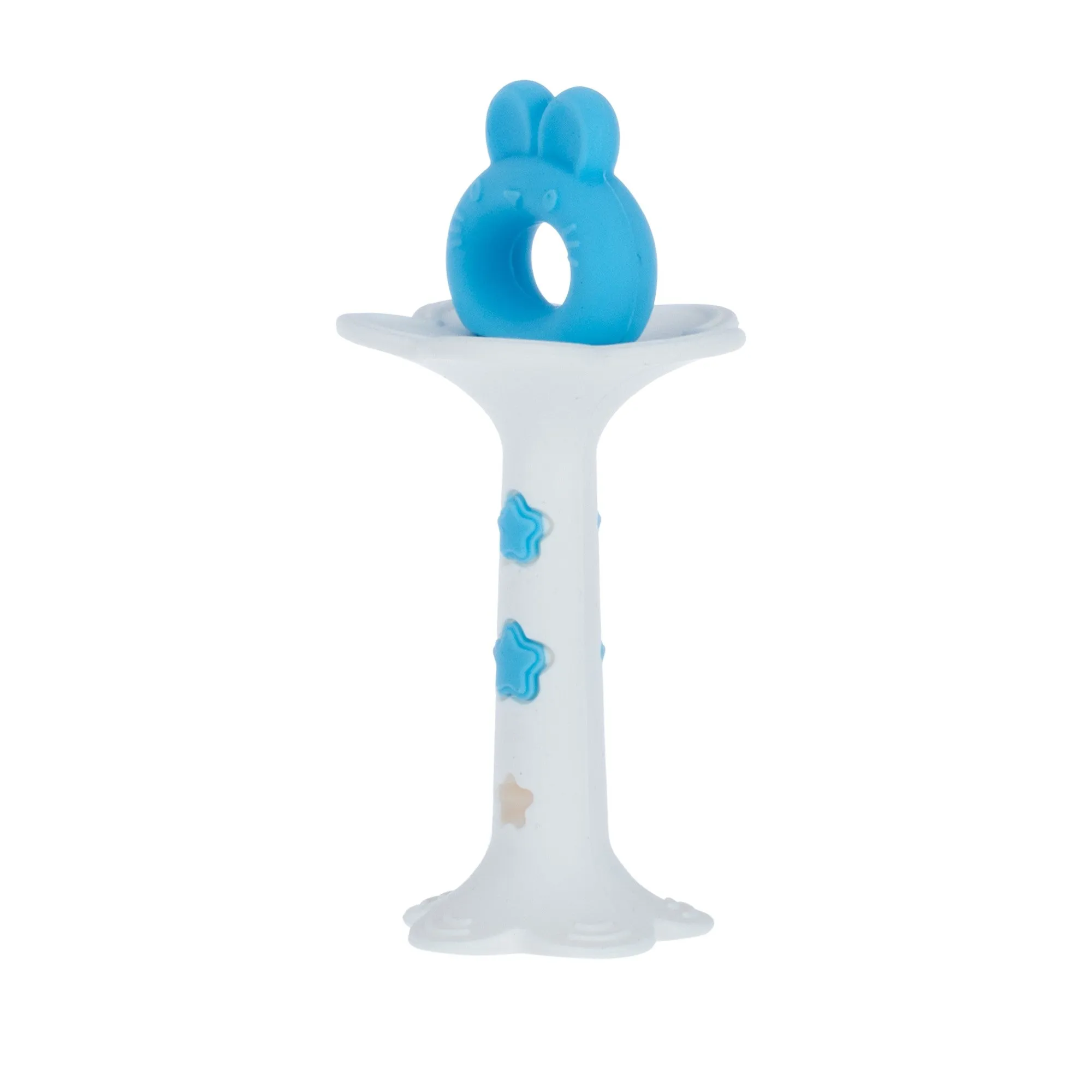 Wand and Tuba Teether Set | Blue & Green