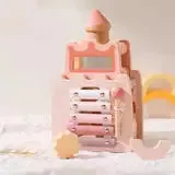 Wooden Castle 5-in-1 Shape Activity Toy