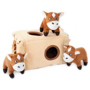 ZippyPaws Burrow Horse 'N Hay Dog Toy